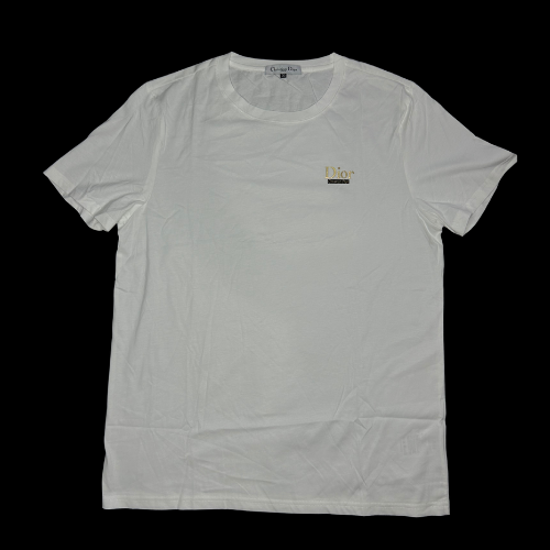 camiseta branca dior