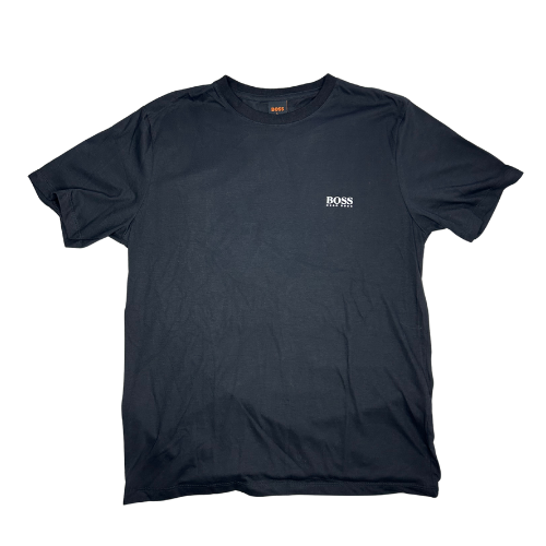 Camiseta boss básica azul marinho