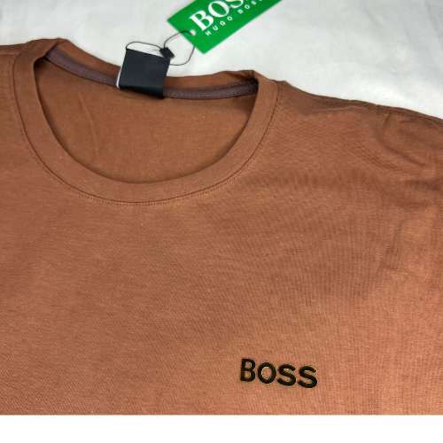 Camiseta boss marrom