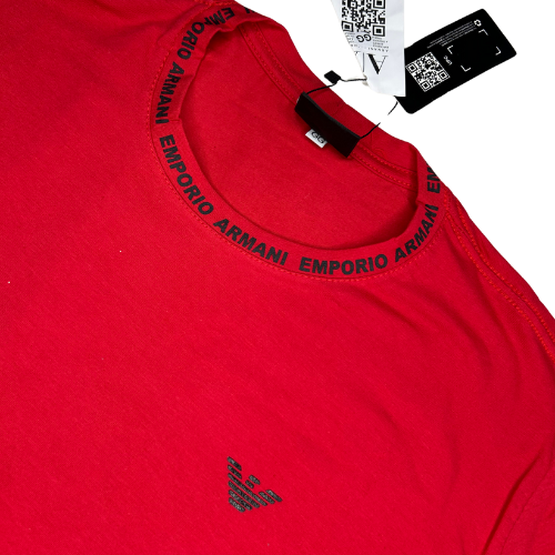 Camiseta Emporio armani vermelha